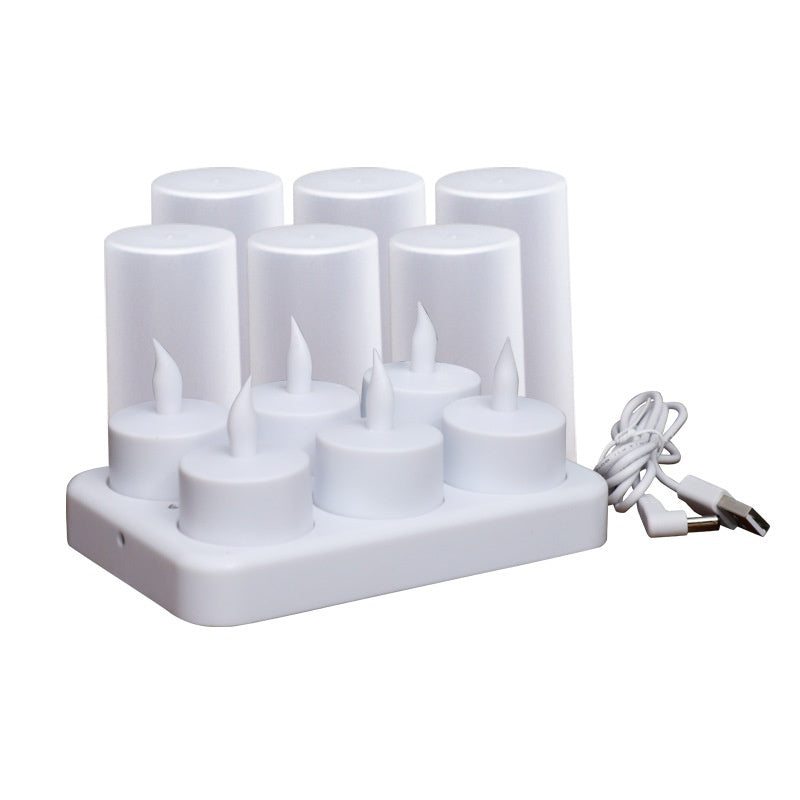 Confession Atmosphere Long Endurance Led Rechargeable Candle Light