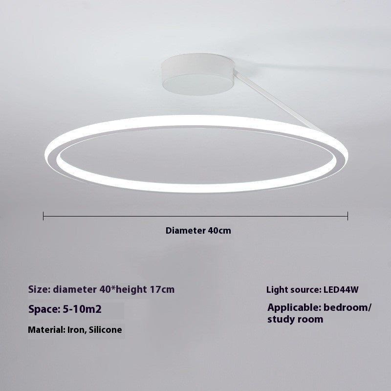 Simple Modern Led Ceiling Light Room Round Lighting