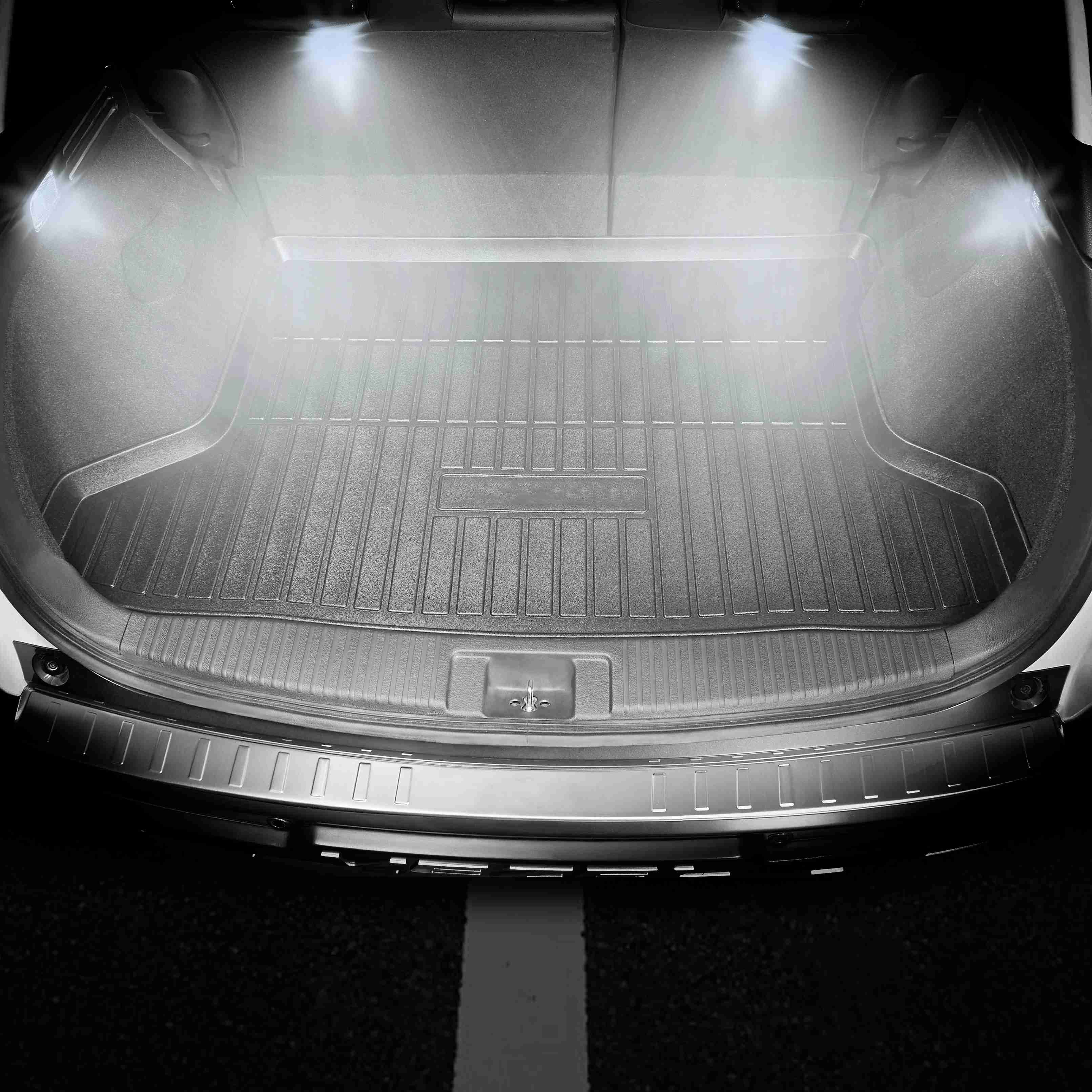 10PCS T10 LED Bulbs 194 LED Lights 12V 1W 5730 Xenon White Wedge Base LED Replacement Bulbs For License Plate Parking Position Interior Lights